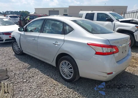 2014 Nissan Sentra S z USA, uszkodzony, nr VIN 3N1AB7AP2EY213633